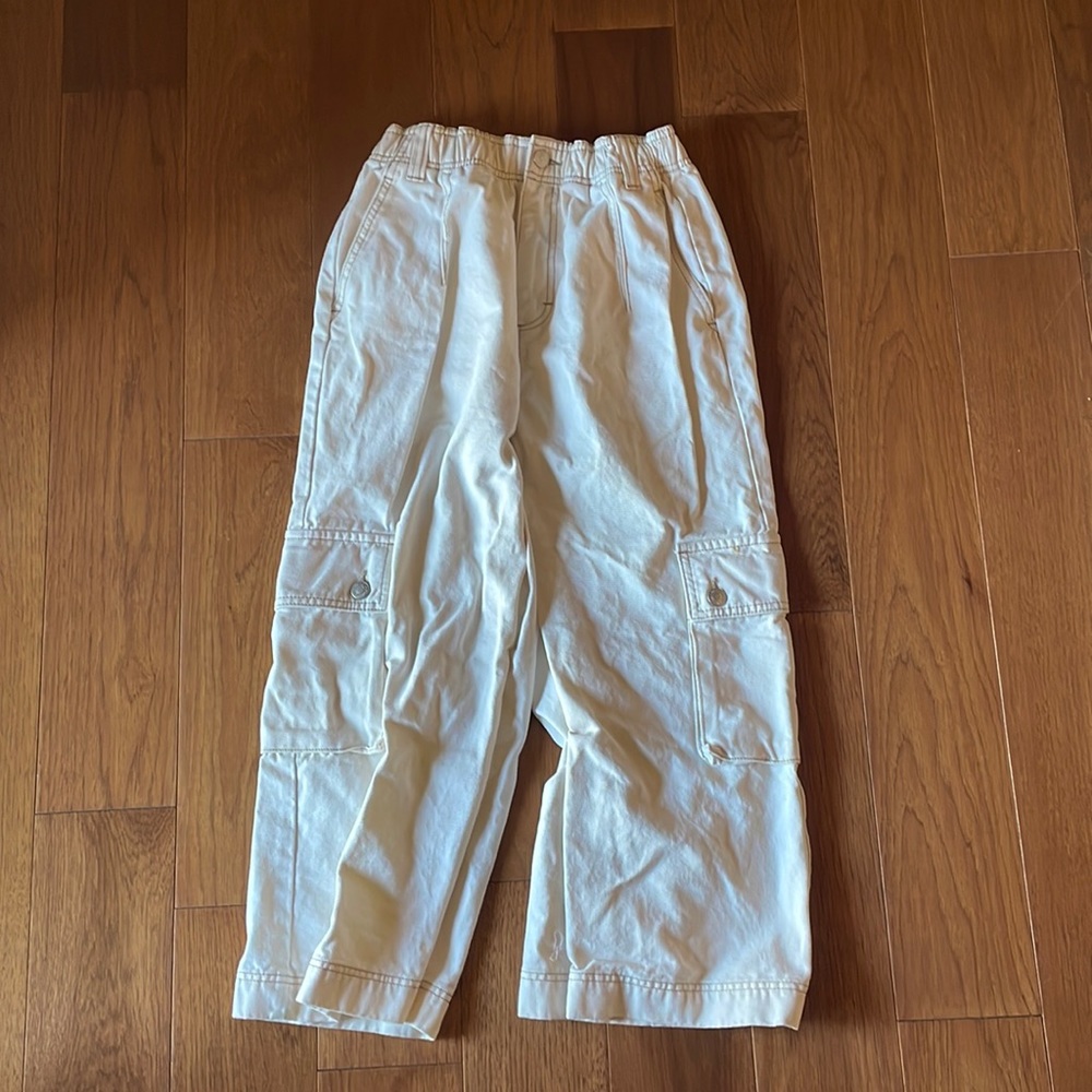 OBEY | hazel cropped wide leg cargo pants | size: s